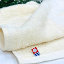 グリーンオーガニックフェイスタオル