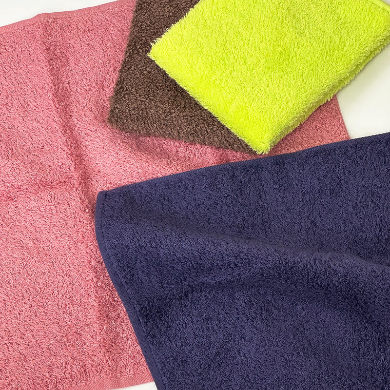 12 color face towel