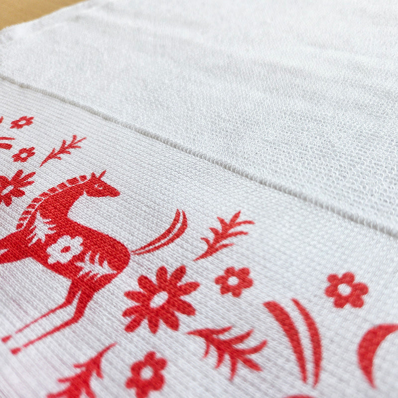 干支浴用タオル（2026年・午(うま)）