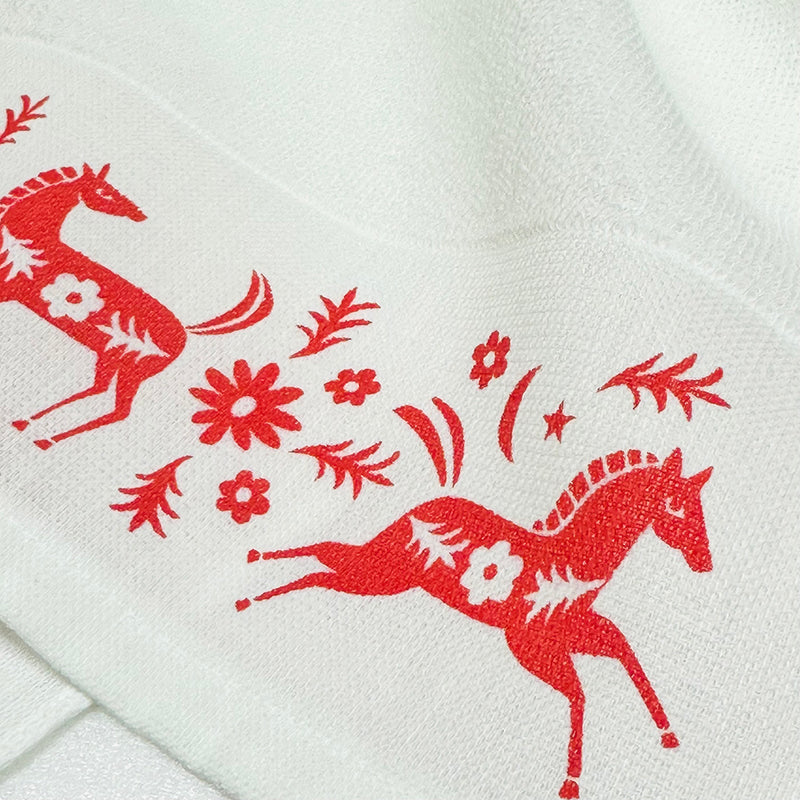 干支浴用タオル（2026年・午(うま)）