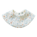 6重ガーゼサークルスタイ（ボタニカル）