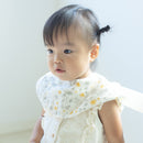 6重ガーゼサークルスタイ（ボタニカル）