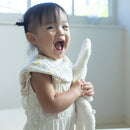 6重ガーゼサークルスタイ（ボタニカル）