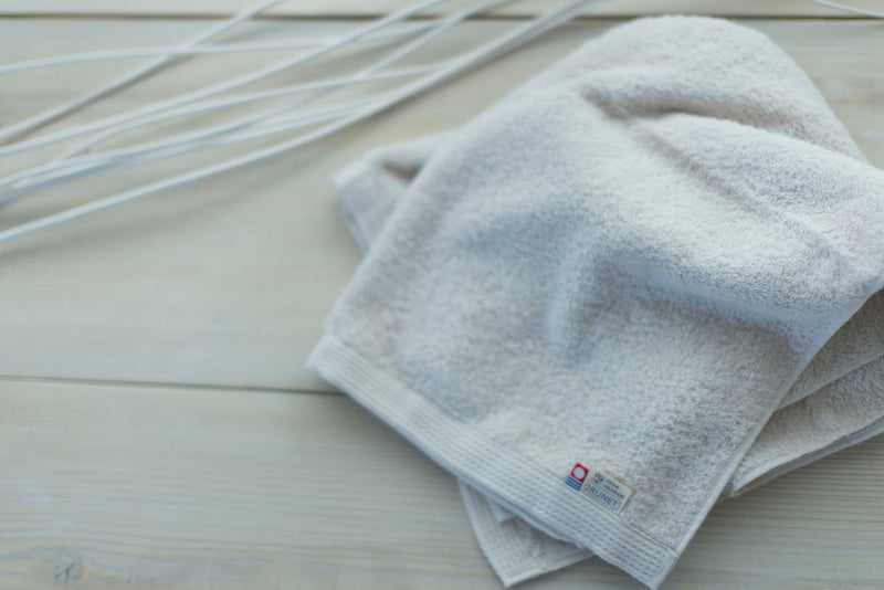 Heel cotton bath towel