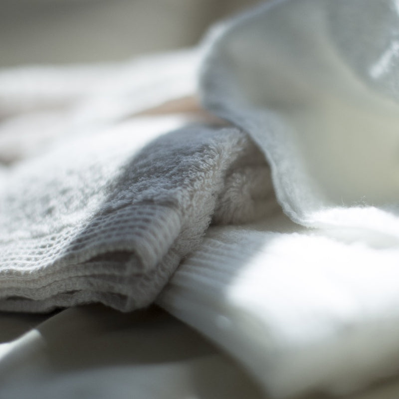Heel cotton wash towel