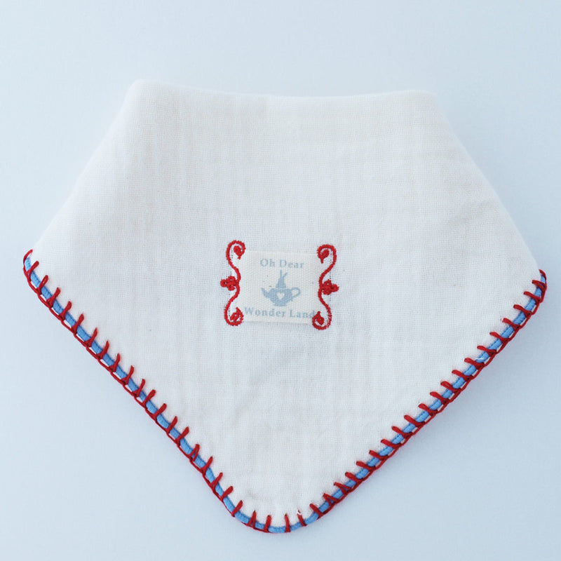 2 color stitch bandana tie
