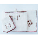 2カラーステッチフェイスタオル