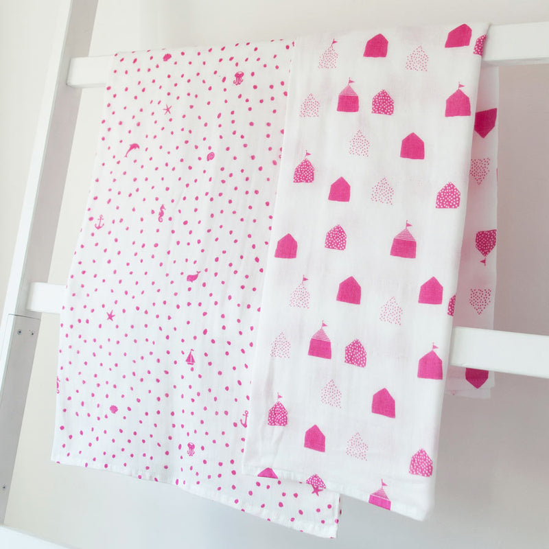 Swaddle Triple Gauze Packet / Wave