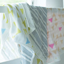 【生産終了】6重ガーゼブランケット（ボーダー）