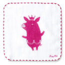 【生産終了につき割引中】ガーゼハンカチ（ピッグ）