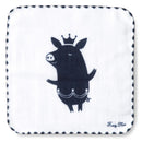 【生産終了につき割引中】ガーゼハンカチ（ピッグ）