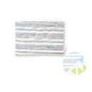 【生産終了につき割引中】6重ガーゼバスクロス（ボーダー）