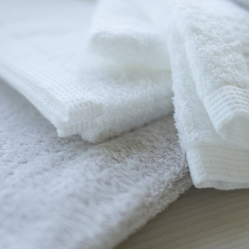 Heel cotton bath towel