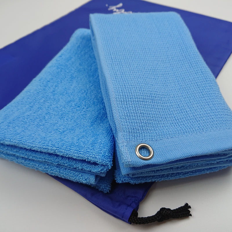 Disaster prevention towel Washable towel set of 2 (with drawstring)