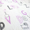 ラップタオル kids S（ABC）