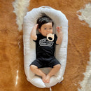 ヒノキの歯固め（オーガニックミニハンカチ付き）