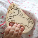 ヒノキの歯固め（オーガニックミニハンカチ付き）