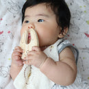 ヒノキの歯固め（オーガニックミニハンカチ付き）