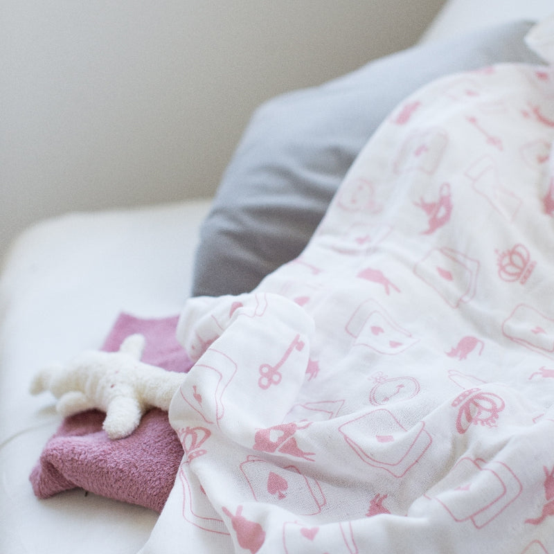 Swaddle Triple Gauze Packet / Number Dog