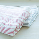 【生産終了】6重ガーゼブランケット（ボーダー）