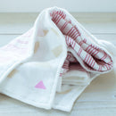 【生産終了】6重ガーゼブランケット（ボーダー）