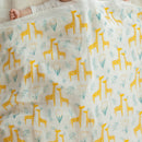 おくるみ3重ガーゼケット（ジラフ）