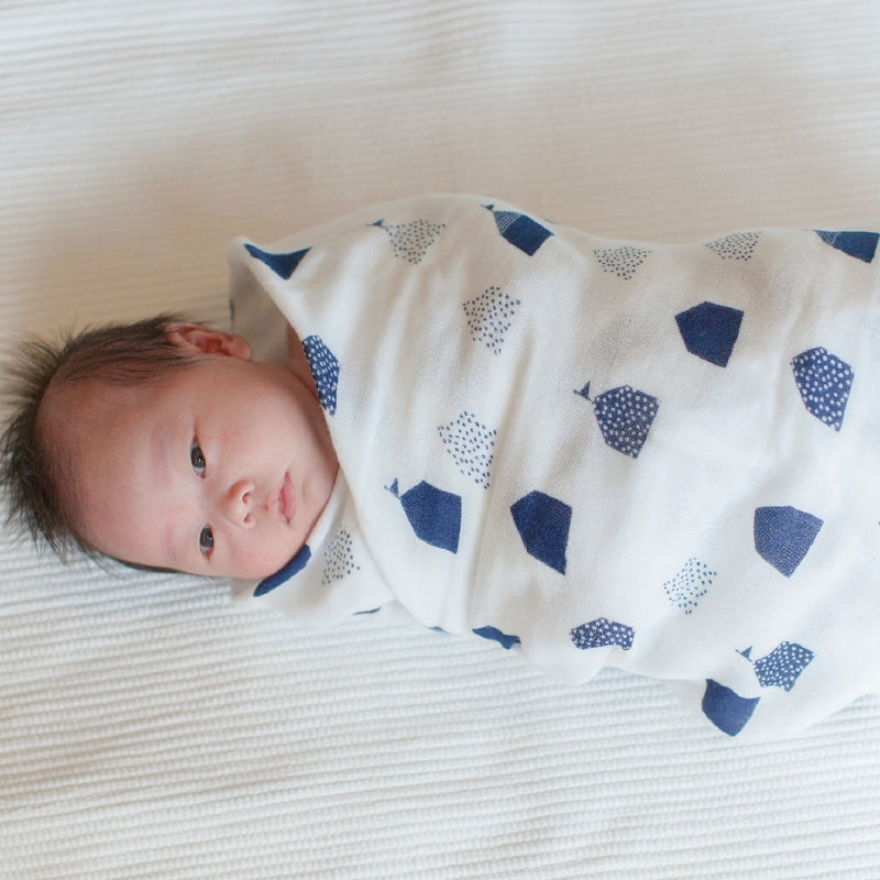 Swaddle Triple Gauze Packet / Wave