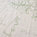 おくるみ3重ガーゼケット（月齢おくるみ／アップルツリー）