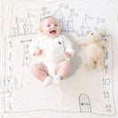 おくるみ3重ガーゼケット（月齢おくるみ/ナンバーパレス）