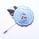 【生産終了につき割引中】刺繍ピンブローチ