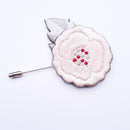 【生産終了につき割引中】刺繍ピンブローチ